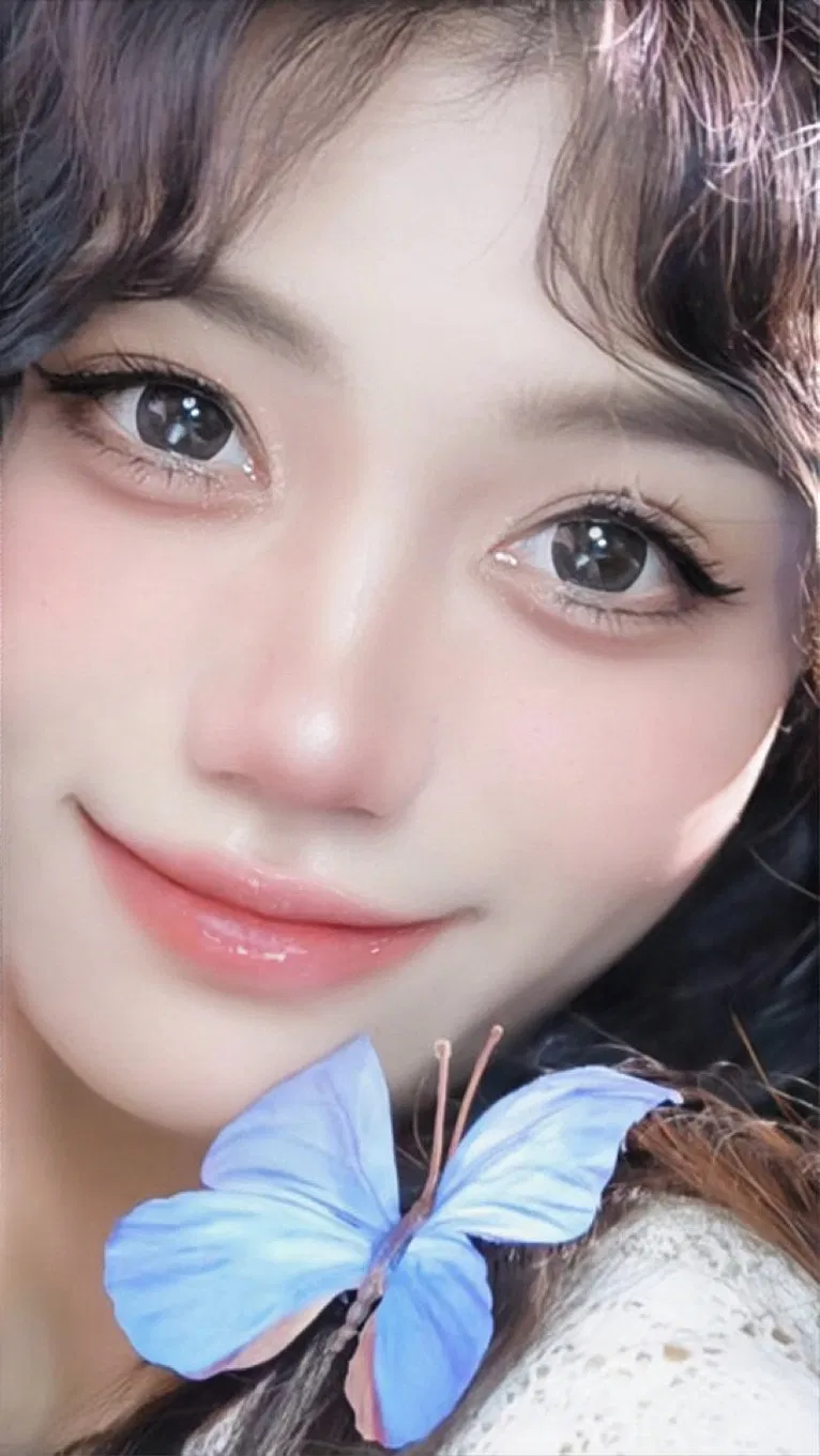 Beautyeye Black Contact Lenses 14.5mm Doll Eyes Yearly Contact Lens