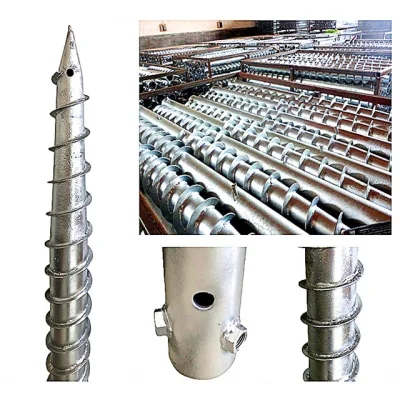 Solar System Ground Screw Pole Post Anchor
