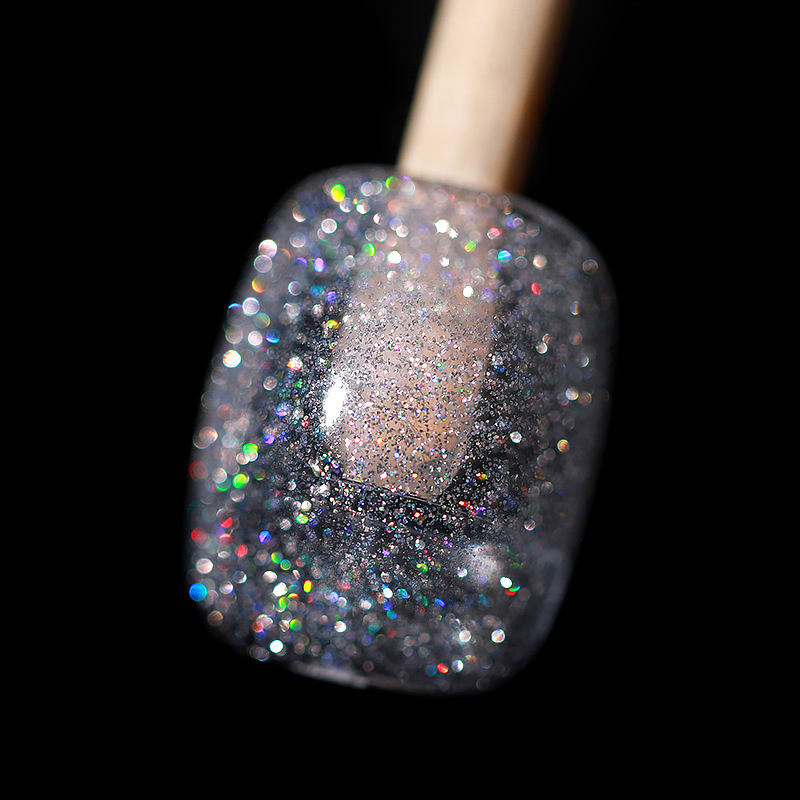Kerui Diamond Disco No Wipe Glitter Shimmer Top Coat UV Gel Polish