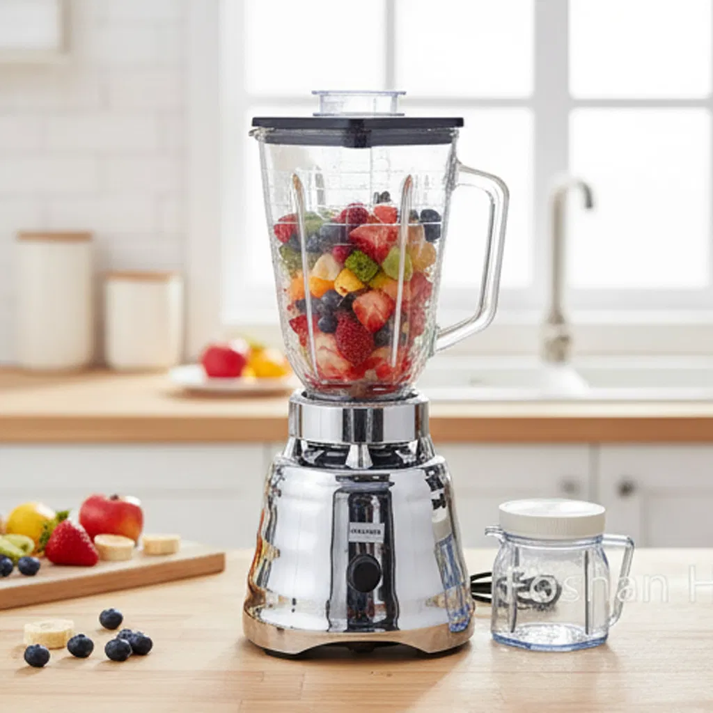 3 in 1 Intelligent Blender with Pre Set Programs for Smoothie Soup Auto Clean Child Lock Easy to Use Household Blender