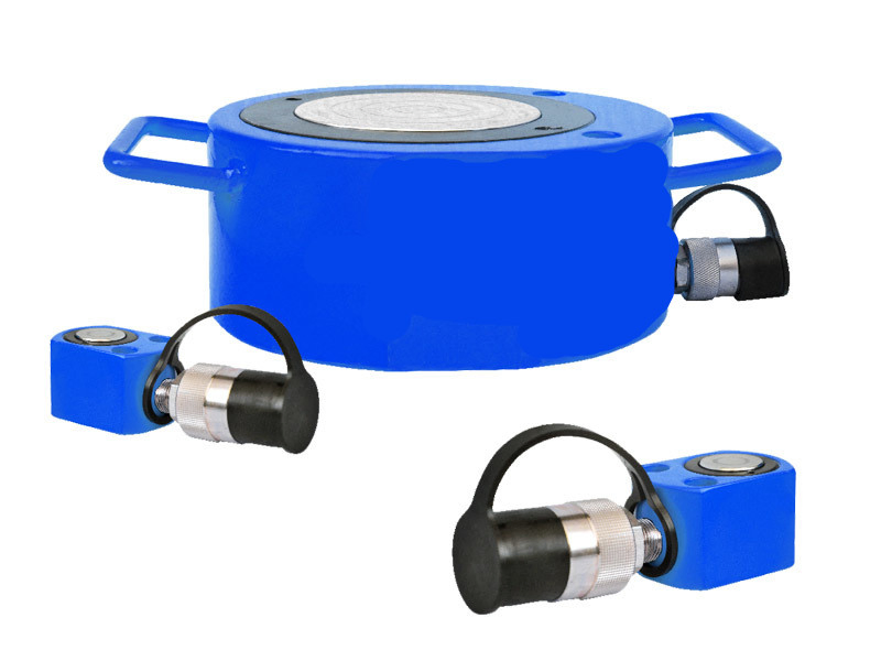 Гидравлический цилиндр одностороннего действия с пружинным возвратом