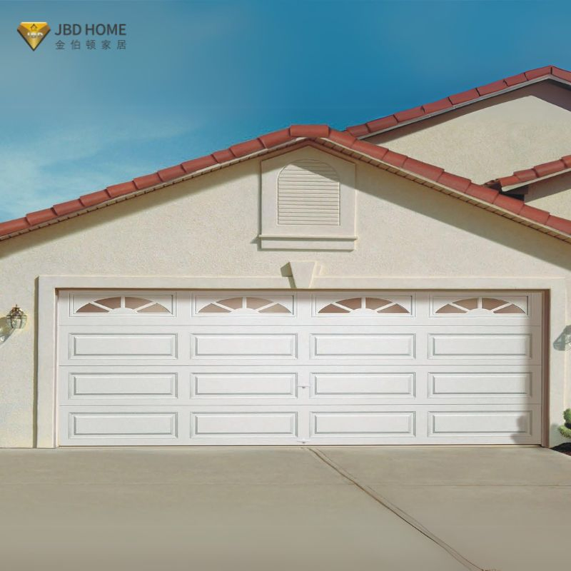 Automatic Aluminum Garage Door Sectional Vertical Folding Garage Door for Homes