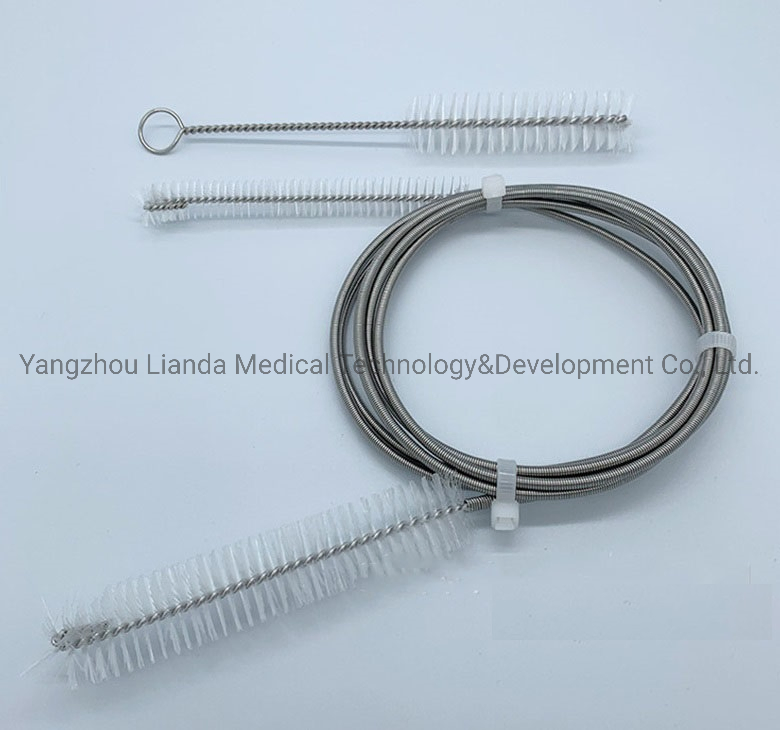 Щетка для чистки трубок CPAP с длинной пружиной