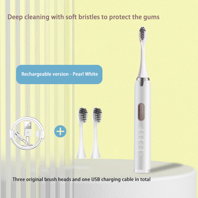 Charging 5-Speed Electric Toothbrush, Adult Toothbrush