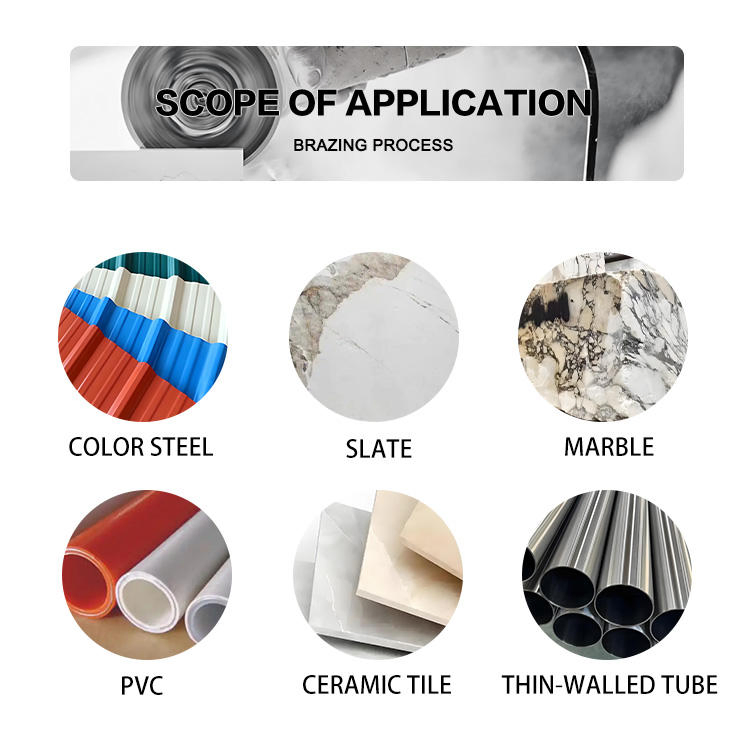 Vacuum Brazed Cutting Disc Steel Metal Stone Iron Diamond Saw Blade