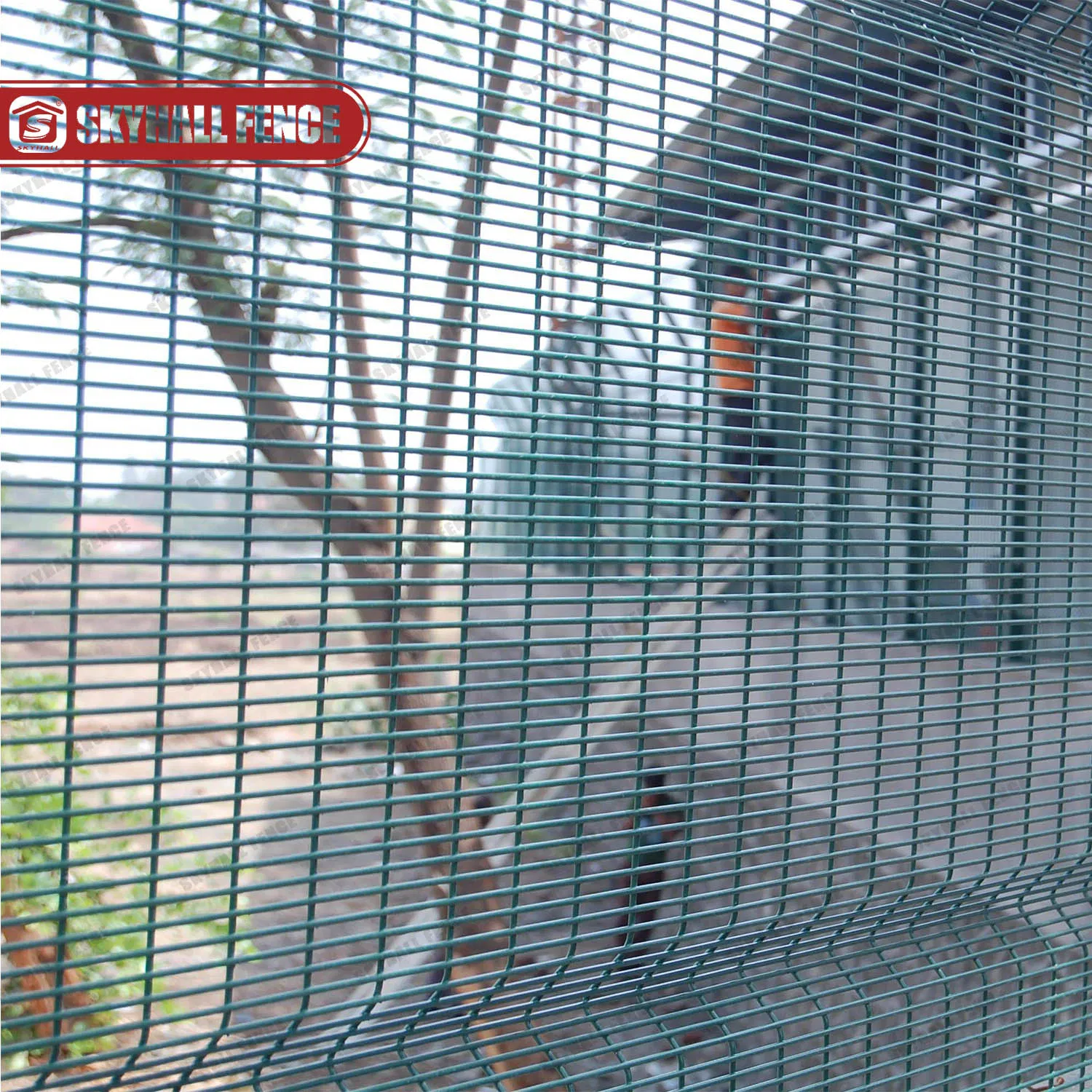 High Density V Bending Anti Cut Anti Climb Welded Metal Fence
