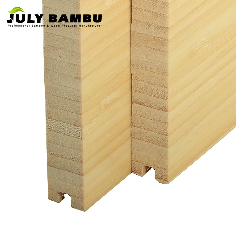 Fsc Certificated Indoor Bamboo Hard Wood Floor, 12mm Natural Vertical Bamboo Deck Floor