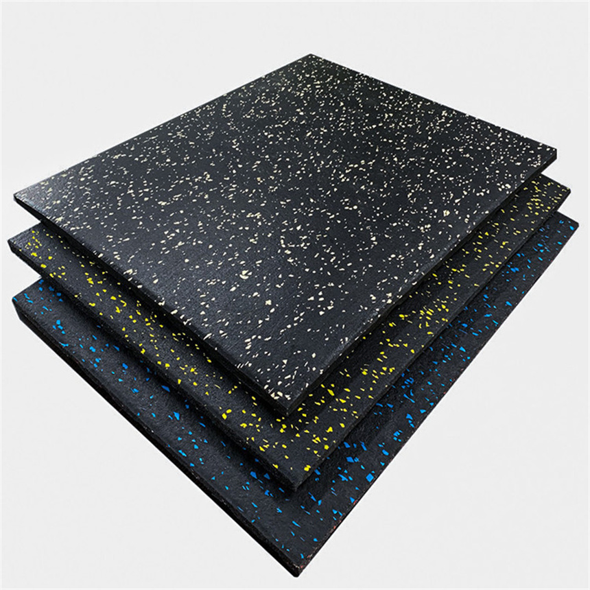 Durable EPDM 20mm Home Gym Rubber Flooring Tiles 30mm