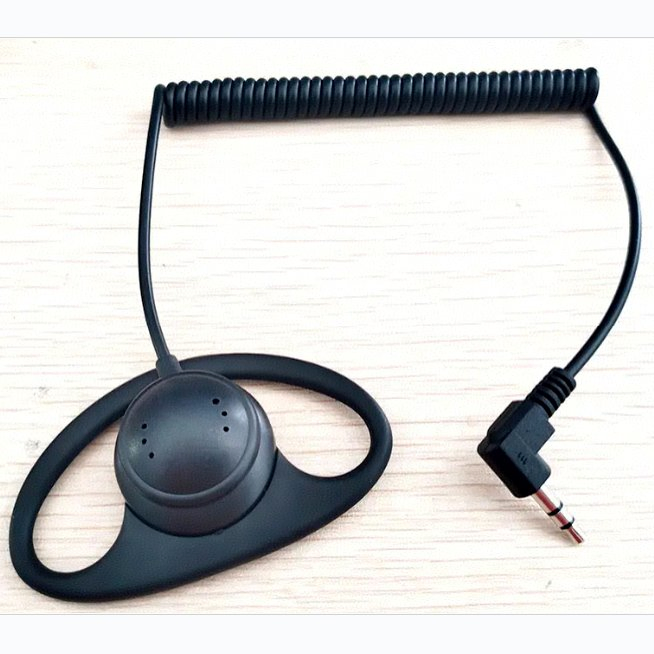 Wired Affordable Mono Ear Hanging Earphone for Tourists and Conferences