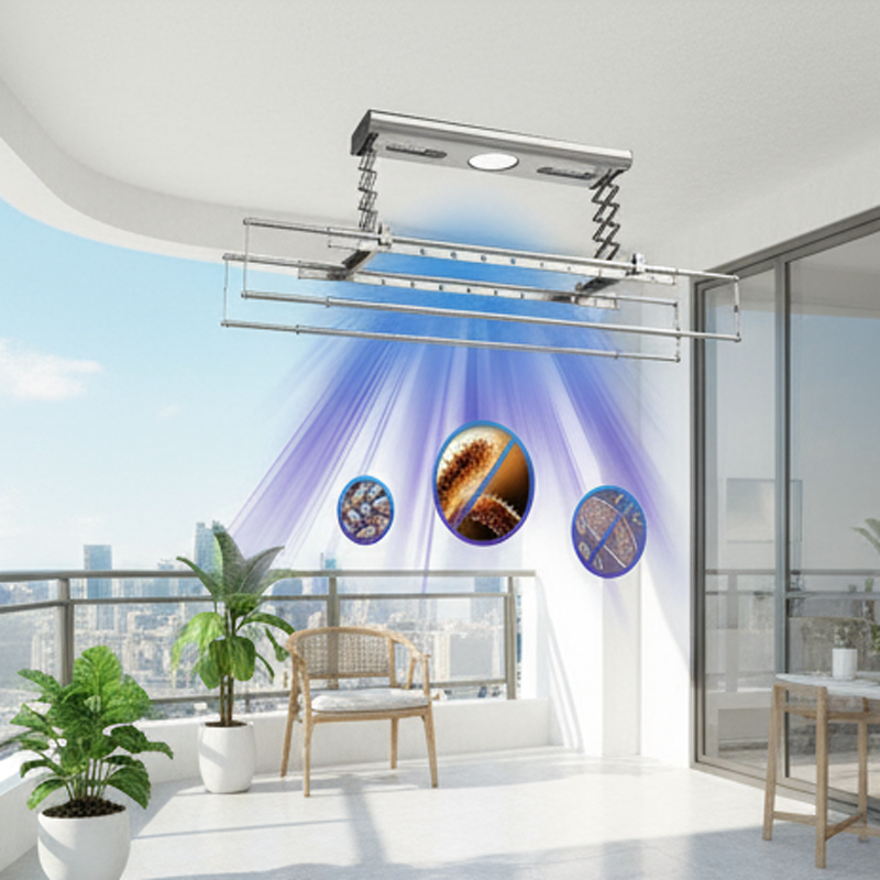 Dryer Automatic Timer Smart Houseware Laundry Room Foldable Hanger Rack