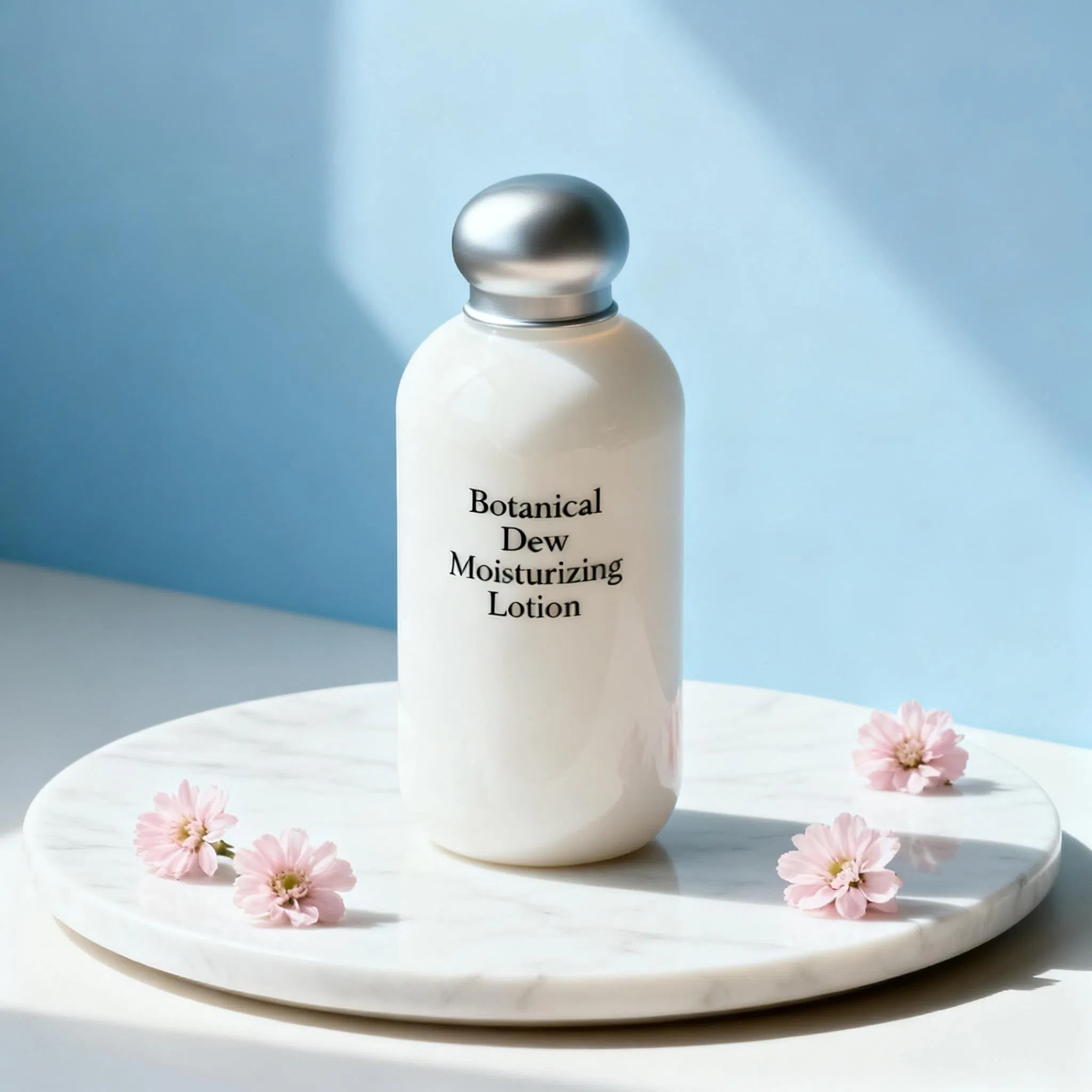 Brightening and Nourishing Paeonia Albiflora Root Extract and Tocopherol Nutrient-Infused Face Lotion for Healthy Skin Glow