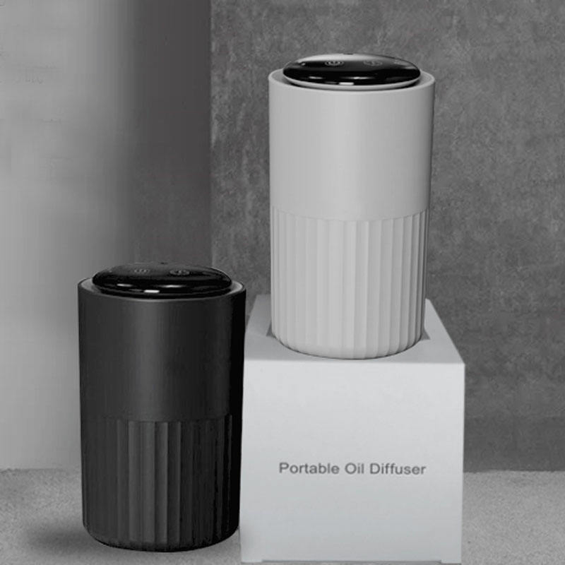 Waterless Mini Ultrasonic Cool Mist Air Car Humidifier Diffuser Aroma Pure Essential Oil Diffuser for Home Bedroom