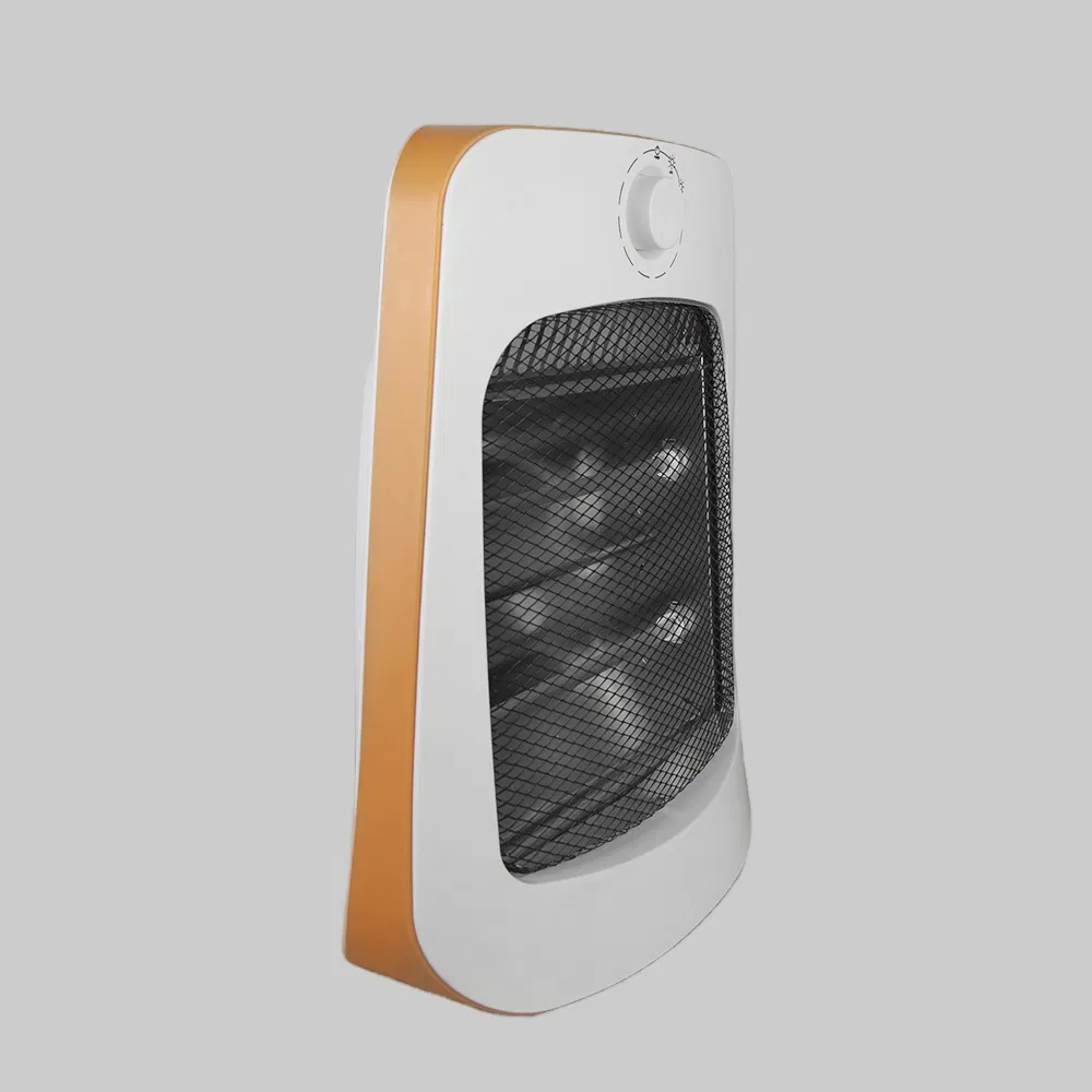 Efficient Quartz Heater with Safety Tip-Over Switch for Home Office