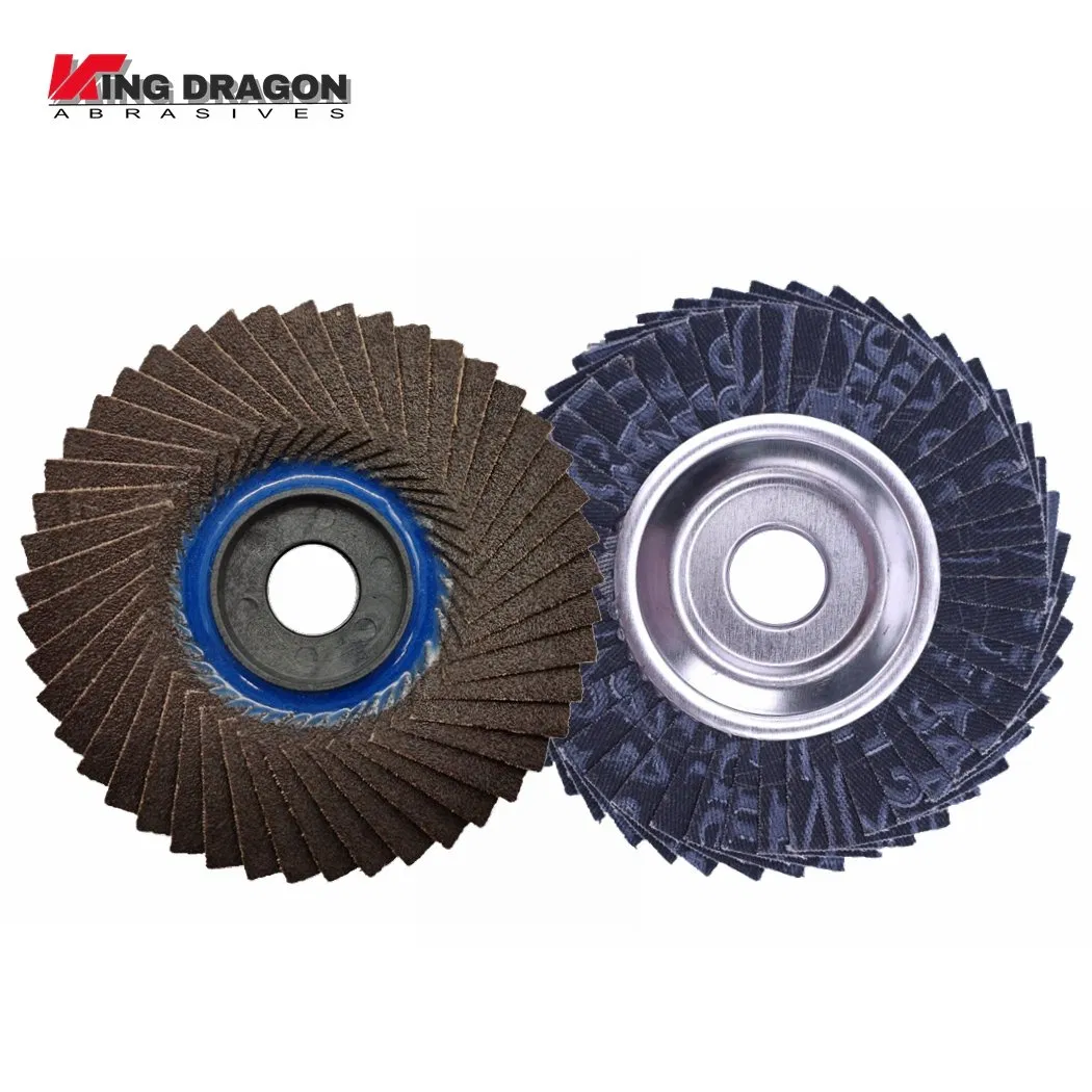 Лепестковый шлифовальный круг 100 мм Grit 220, T27