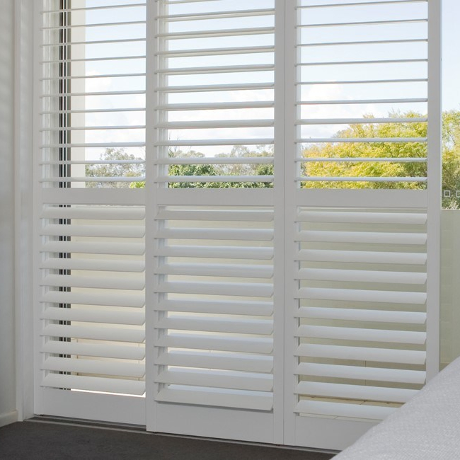 Horizontal Paulownia Plantation Shutter Most Popular Plantation Shutter in 2022