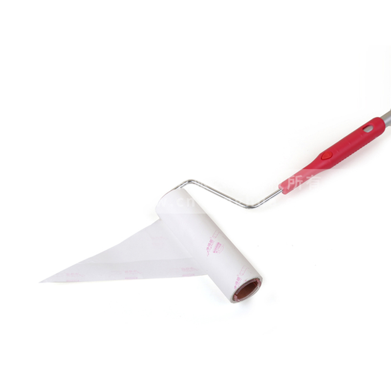 Retractable Long Arm Sticky Lint Roller for Pet Hair