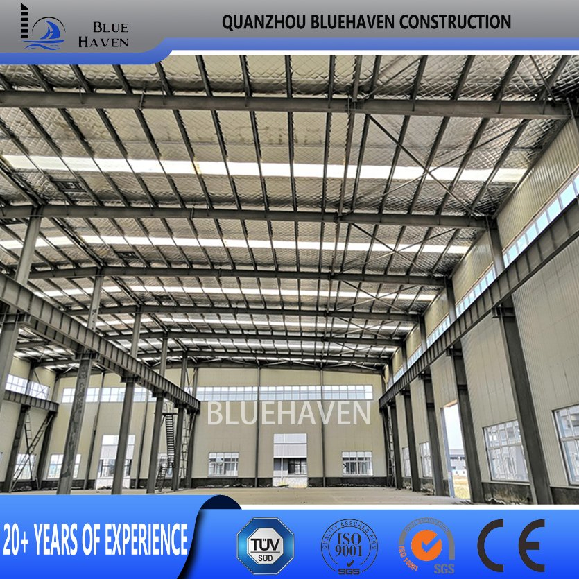 Customized Design Workshop Shed Main Steel Frame Metal Structure Building Prefabricated Warehouse