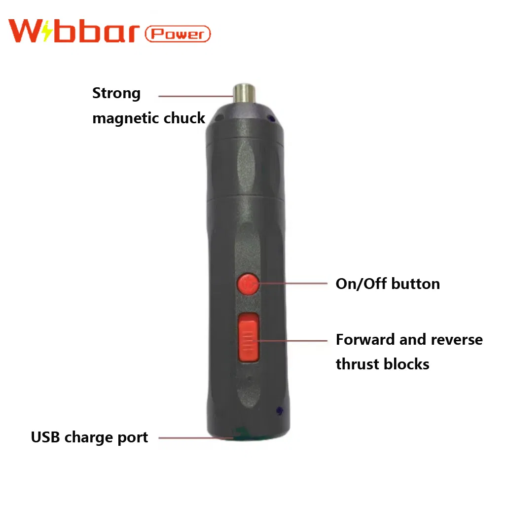 Rechargeable Lithium Battery Screwdriver Power Tools
