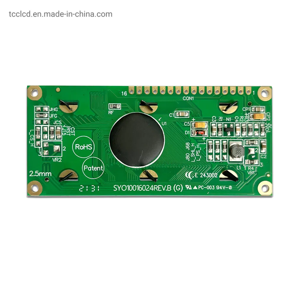 Графический OLED-дисплей 2.4 дюйма 100x16 с драйвером WS0010