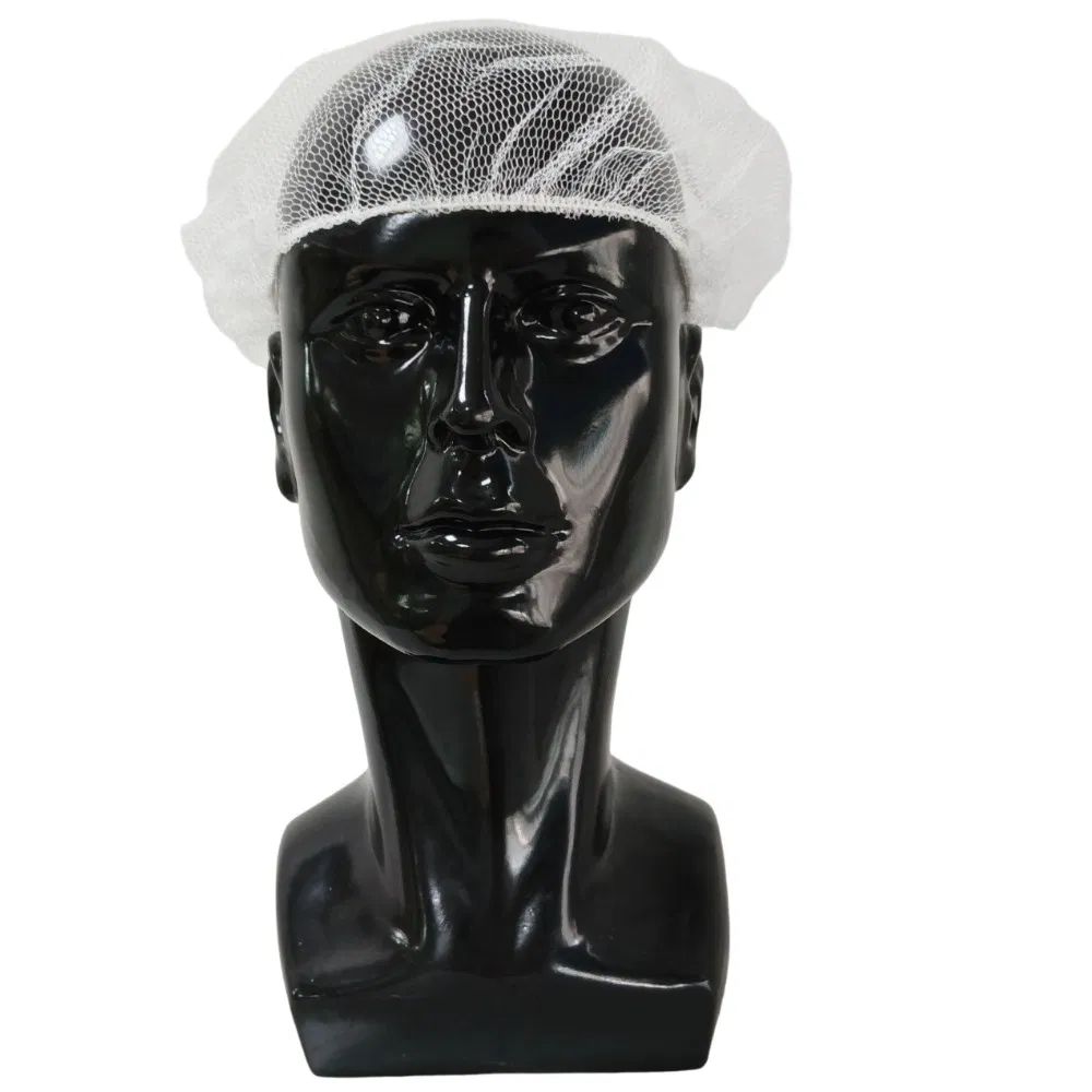 Factory Direct Price Bulk Hot Sale Nylon Mesh Hairnet Cap Chef Cap