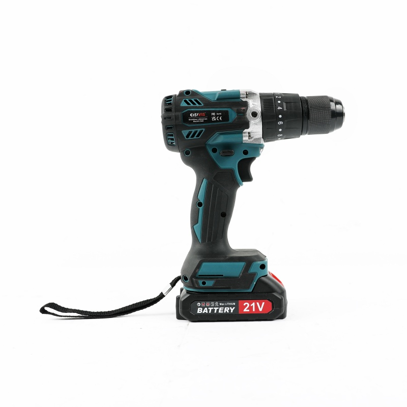 21V Brushless Portable Electric Hand Drill High Torque 128nm Impact Drill