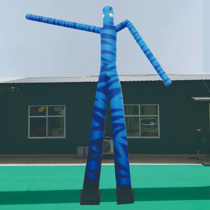 Customized Cartoon Sky Air Dancer Inflatable Advertising Dancing Man