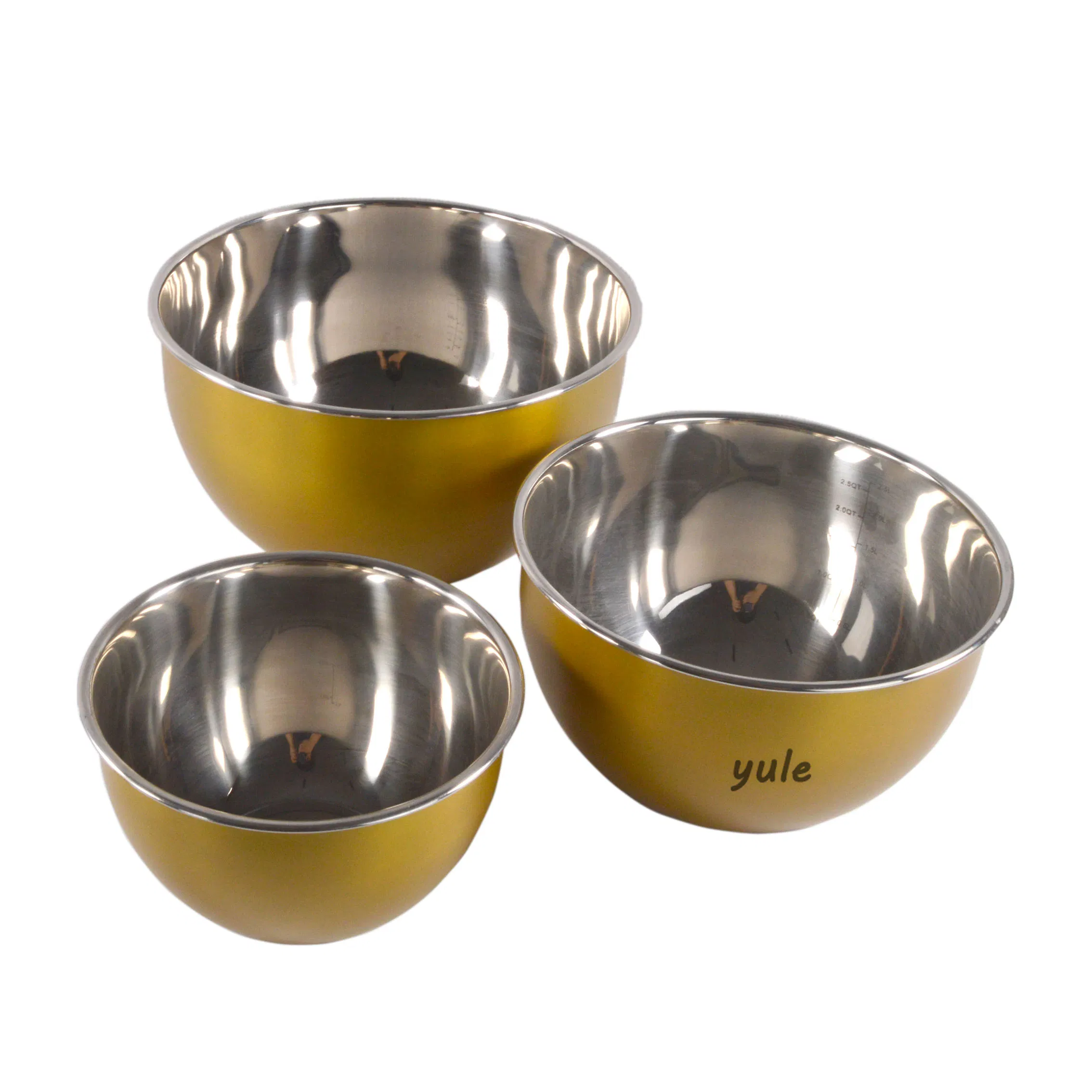 Luxury Spray Paint Salad Bowl Cuisine Accessories Bowl Stainless Steel Egg Beating Bowl Mixing Bowl