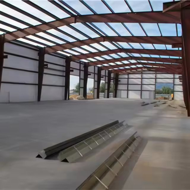 Environmentally Friendly Steel Structure Metal Construction Buildings for Industrial /Commercial/Agricultural Purpose