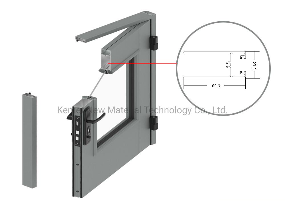Sliding Awning Window Aluminum Window Profile 4040 T Slot Powder Coated