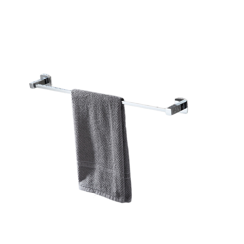 Hotel Bathroom Kitchen Wall Mount Stainless Steel Single Hanging Towel Racks