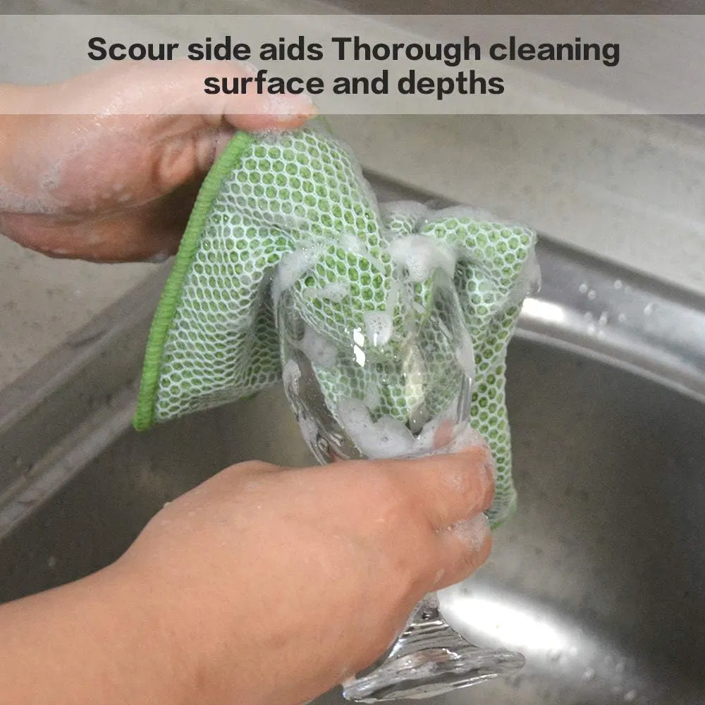 Ultra-Absorbent Kitchen Towels for Quick Drying and Scouring