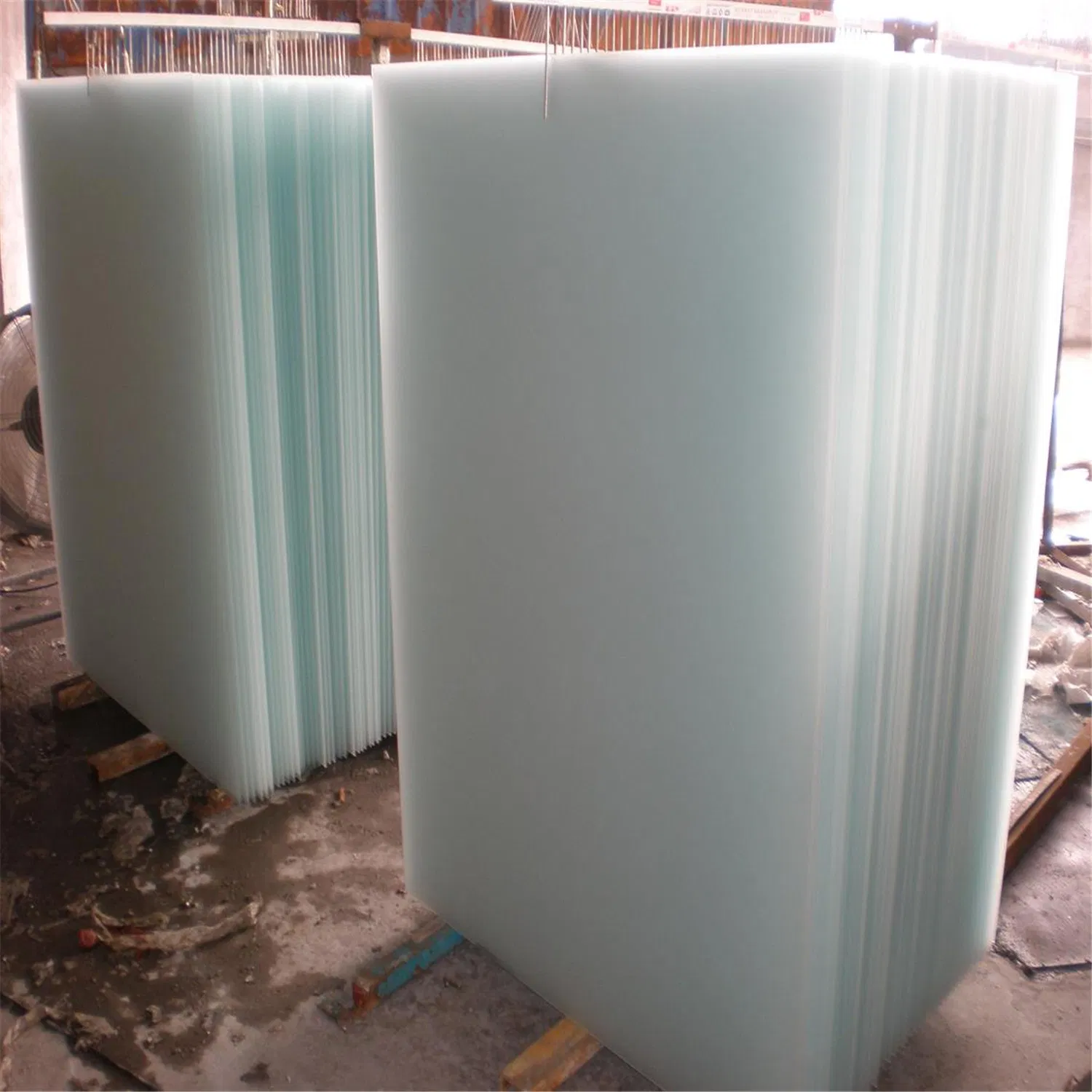 5mm Transparent Acid Etching Furniture Glass