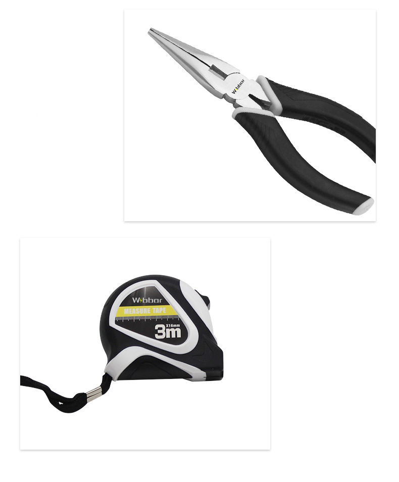 Household Electric Screwdriver Tool Box Set 12V Lithium Electric Drill Repair