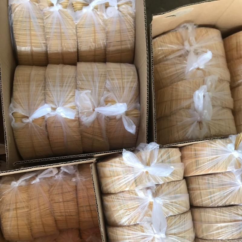 Factory Wholesale Disposable Eco-Friendly Toothpick Length 65mm Diameter1.3mm/1.8mm/2.0mm Natural Bamboo Tooth Picks