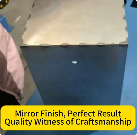 Precision Right-Angle Grinding and Polishing Machine for Flawless Corner Seam Finishing