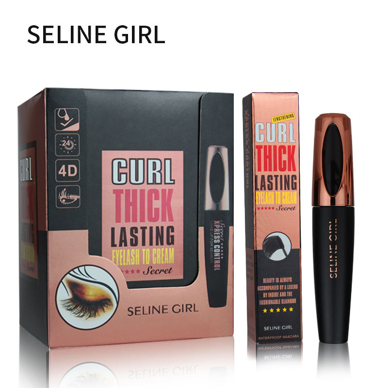 Seline Girl 1.6g Black 24 Hours Long Lasting Waterproof Mascara
