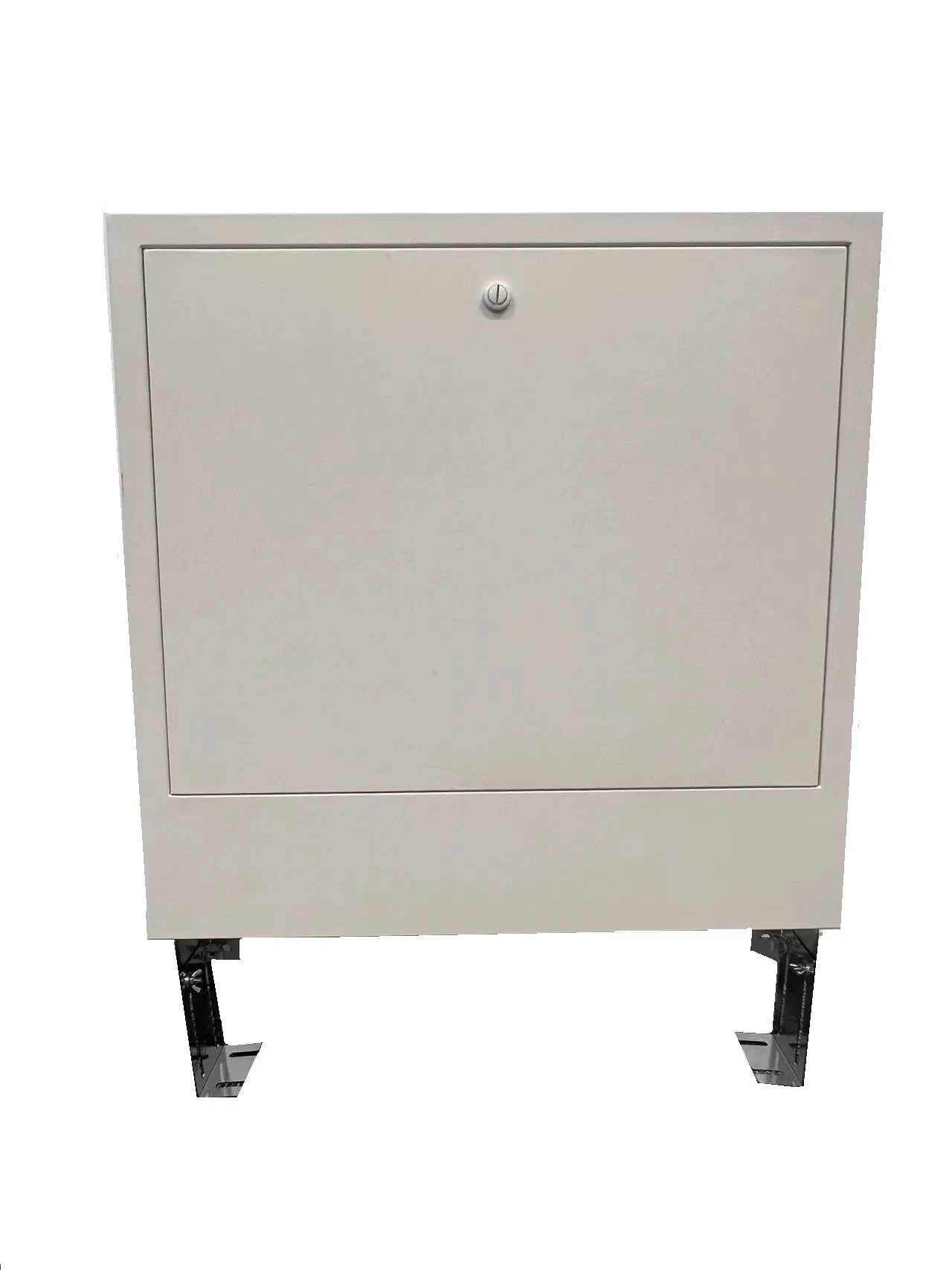 Factory Direct Sale Iron Material Floor Heating Water Distributor Box Manifold Cabinet for 8-9 Manifold High Quality