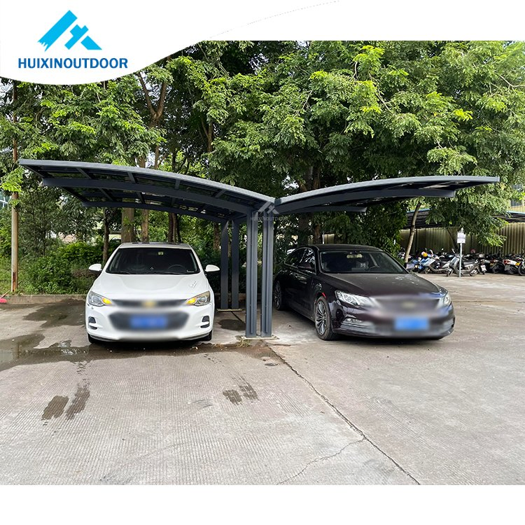 Gaeden Outdoor Decorative Pergola Roof Carport Systems Aluminum Pergola Carports for Car Parking Carport Aluminium Solar
