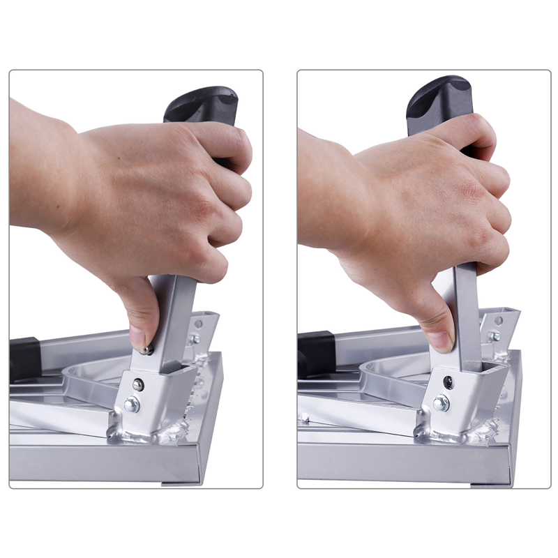 Warehouses Aluminum Folding Working Platform Bench Ladder