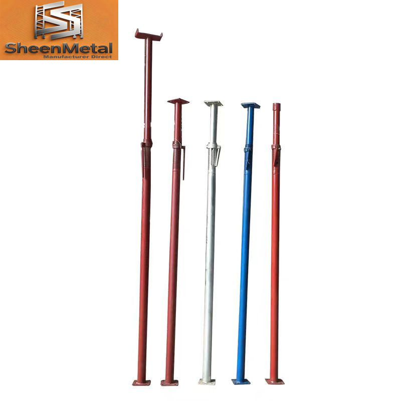 Customizable Silver Construction Steel Scaffold Props for Efficient Building