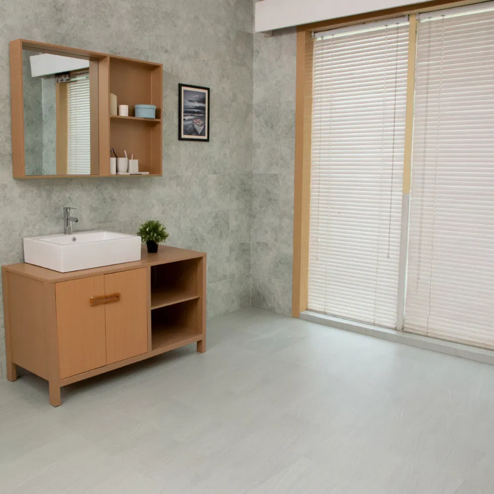 Building Material Bathroom Living Room Peel and Stick Vinyl Home Decor Waterproof Marble Tile for Wall and Floor