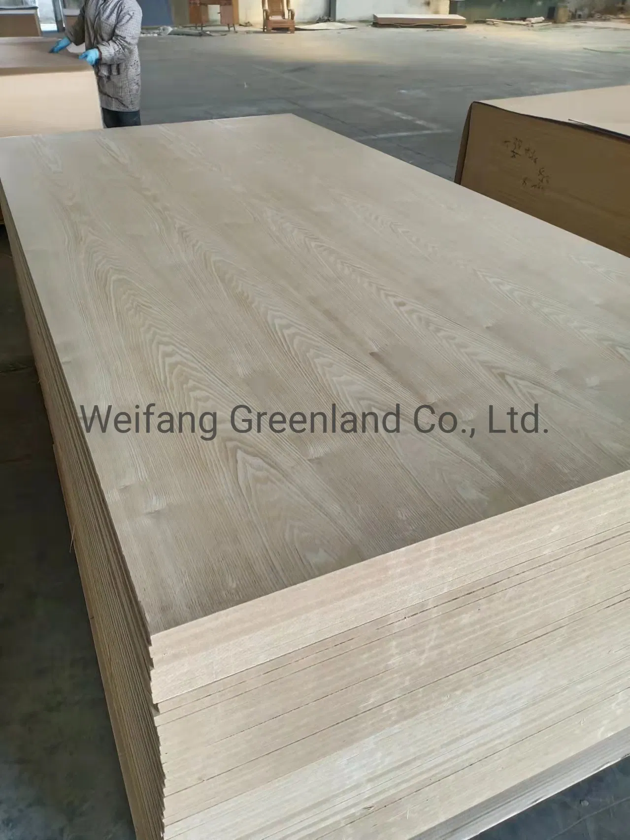 Sapele, Teak, Ash, Cherry, Beech, Teak, Oak Veneer MDF 1220X2440mm Furniture Board