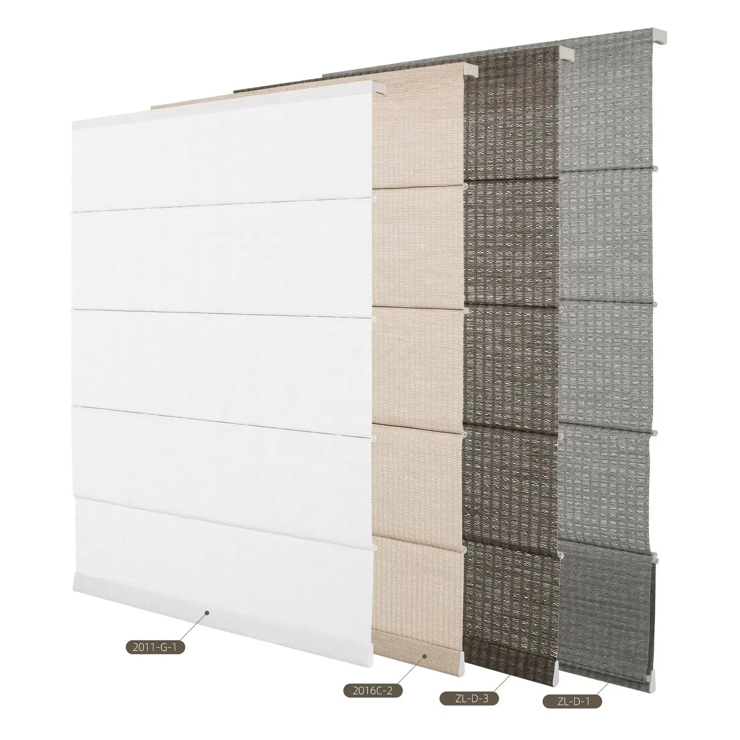 Wireless Remote Roman Blinds Style Kitchen Motor Dry Contact Roman Shade