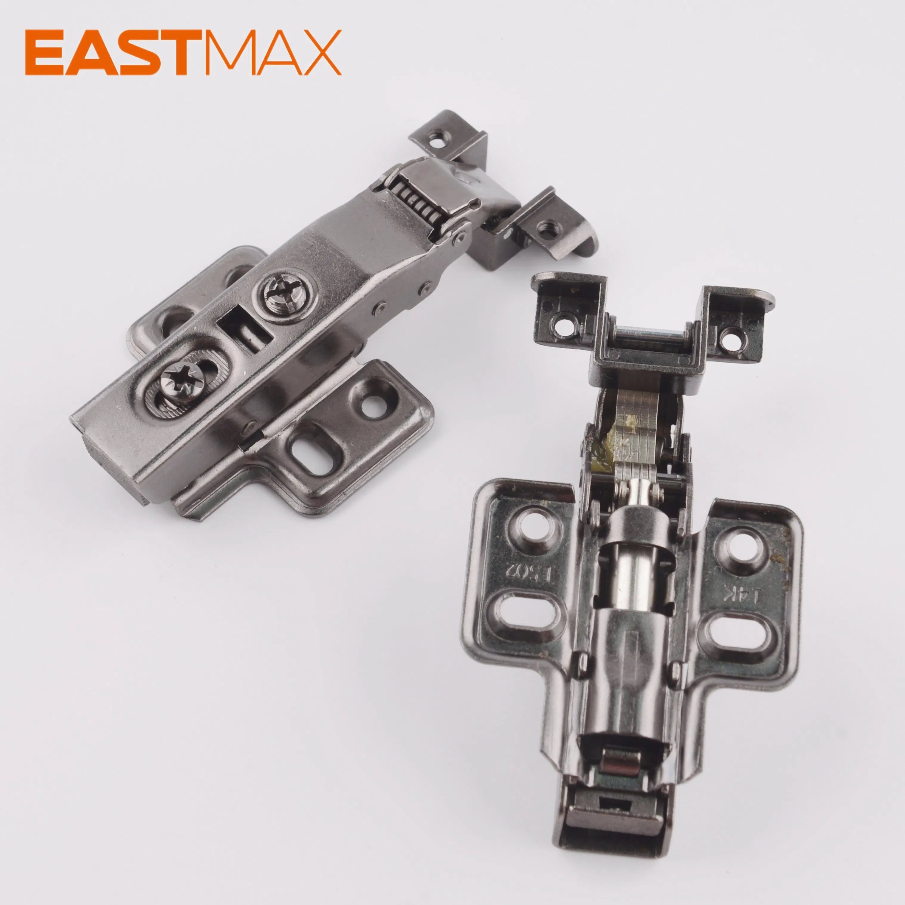 Furniture Hardware Aluminium Adjustable Hinges Cabinet Hydraulic Concealed Hinges Soft Close Door Hinge