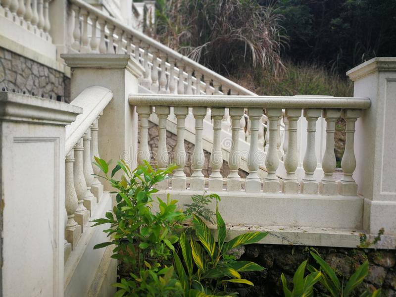 Landscape Garden Beige Limestone Sandstone Baluster and Railing with Post Column