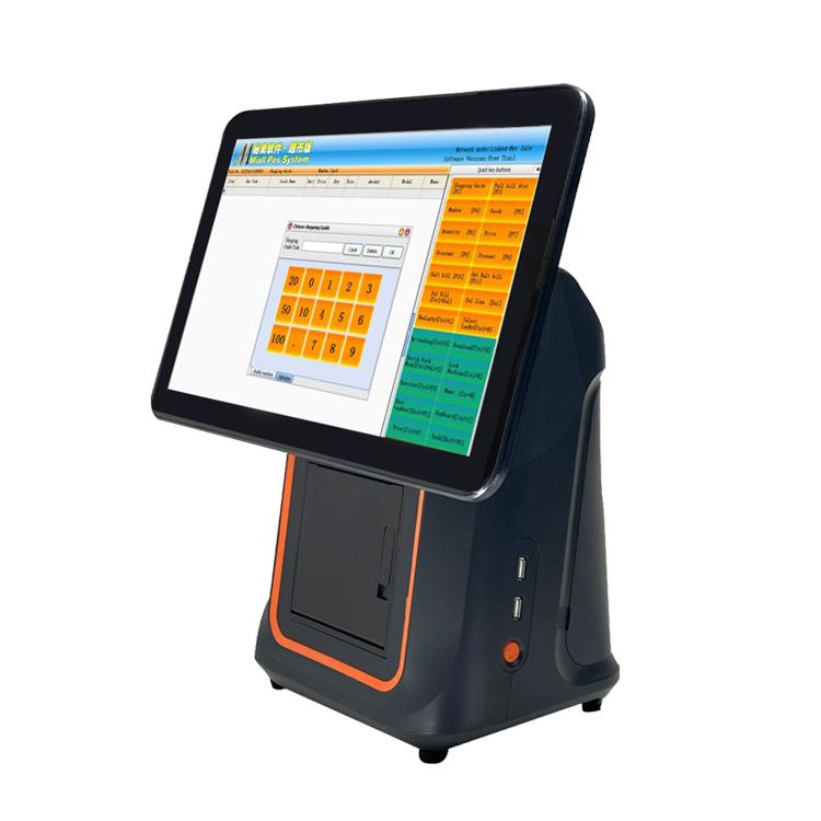 Factory Customized POS PC Terminal Cash Register15.6" Exclusive POS Machine Android Touch POS System