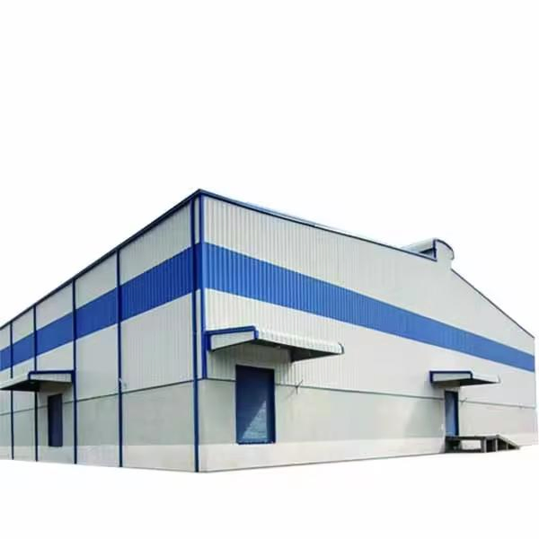 Material Prefab Steel Warehouse/Workshop/Hangar/Poultry House Steel Structure Warehouse Workshop