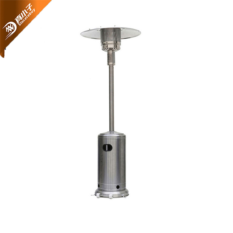 Stainless Steel Standing Serviceable Outdoor Mushroom Type Natural Gas Patio Heater