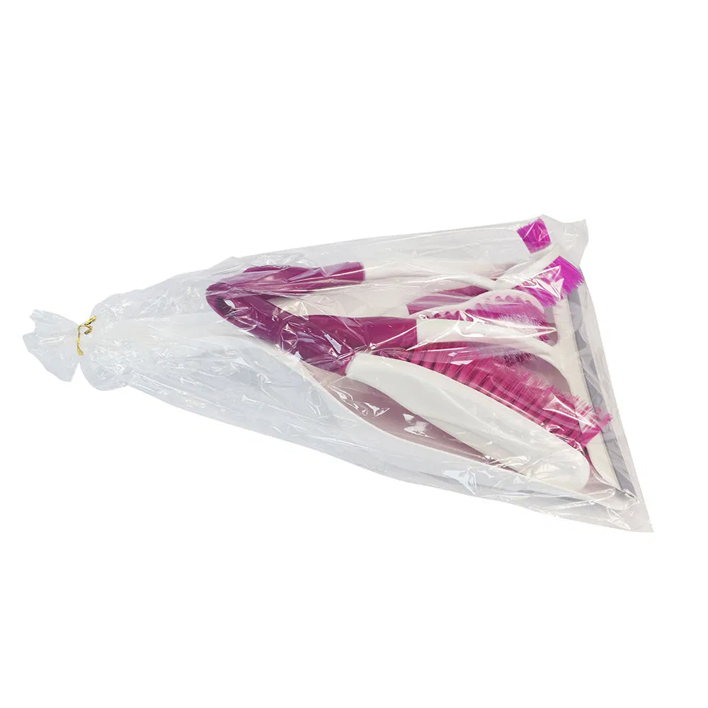Durable Plastic Dustpan and Brush Combo for Home Use