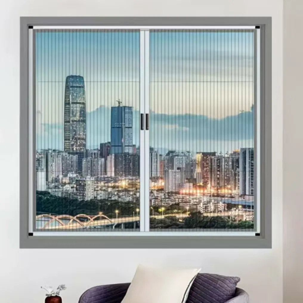 Customized Automatic Rebound Mosquito-Proof and Theft-Proof Window Screen